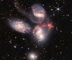 Interacting Galaxies Stephans Quintet